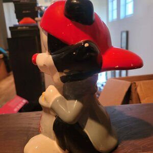 RARE Vintage Animaniacs Wakko Ceramic Coin Bank 1995 Warner Bros.